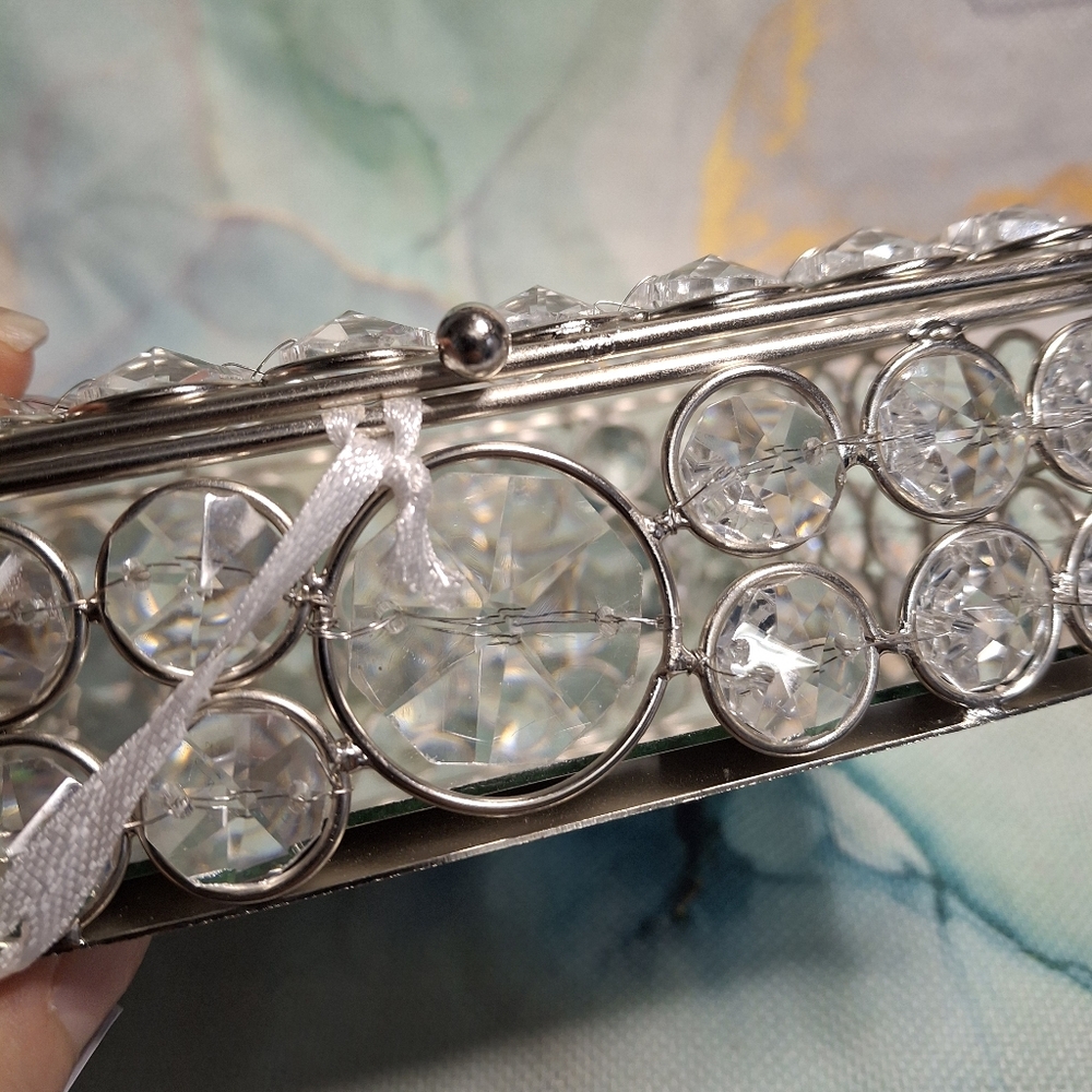 Silver Crystal Decor Box - Picture 9 of 9